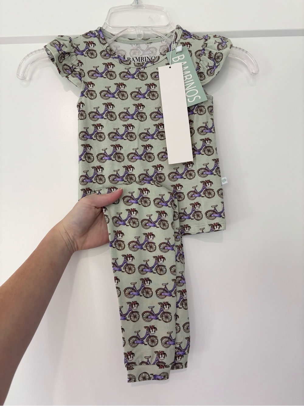 Bambinos Spring Bicycle Ride Bamboo Pj Set
Size 18/24 months NWT